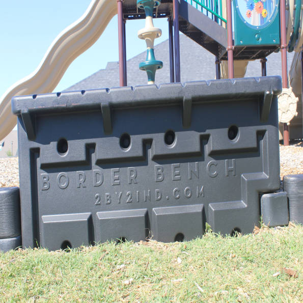 Playground Border Bench