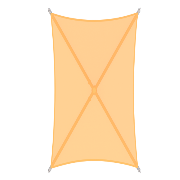 Single Post Pyramid Shade