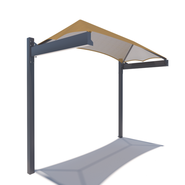 Single Full Hip Cantilever Shade