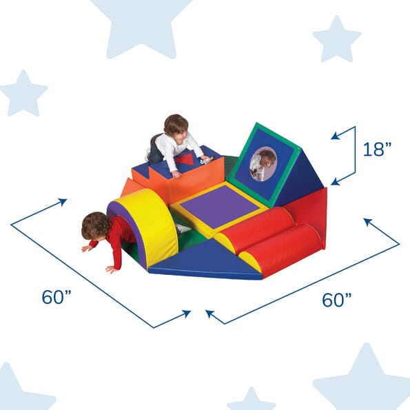 Shape and Play Obstacle Course Climber