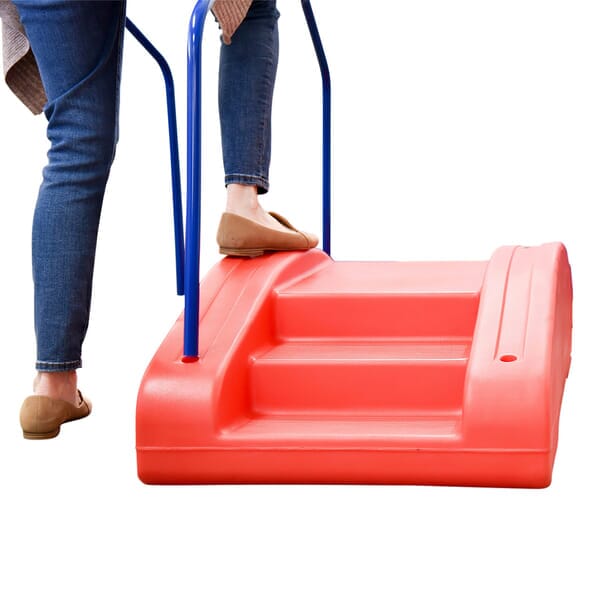 Red Rocker and Toddler Bridge Climber