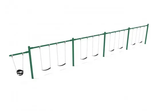 4-Bay 1 Cantilever Swings