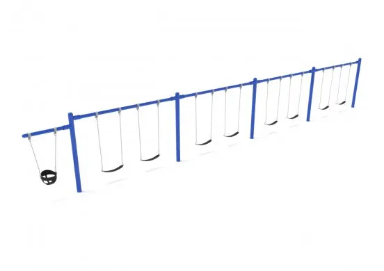 4-Bay 1 Cantilever Swings