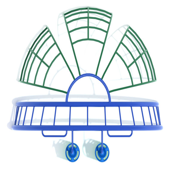 Delta Pod Climber Dome Station