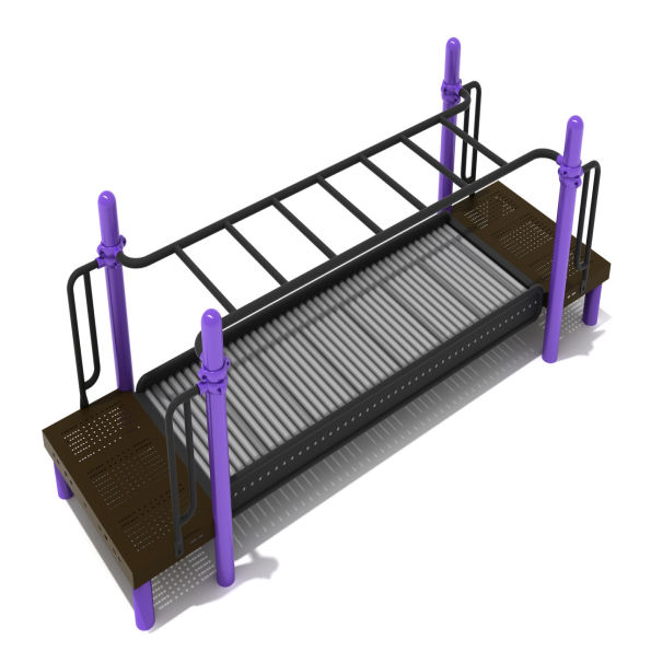 Monkey Bar Roller Slide