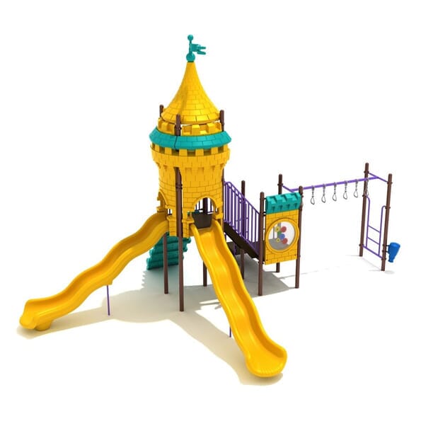 Flight of Fairies Castle Spark Playground Structure