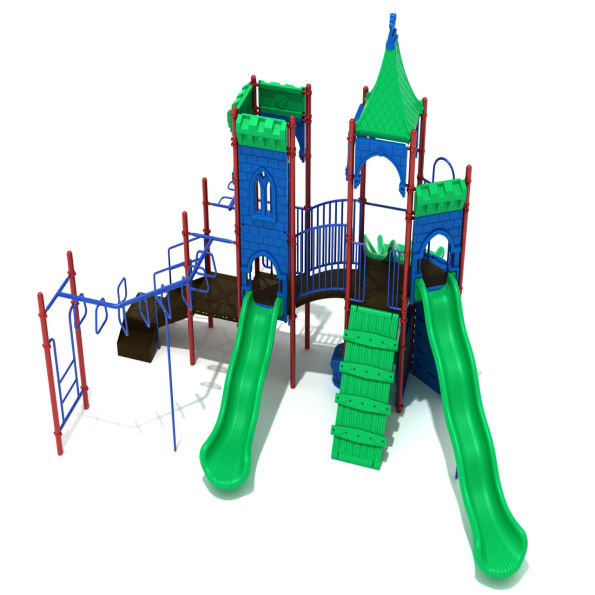 Forbidden Fortune Castle Spark Playground Structure