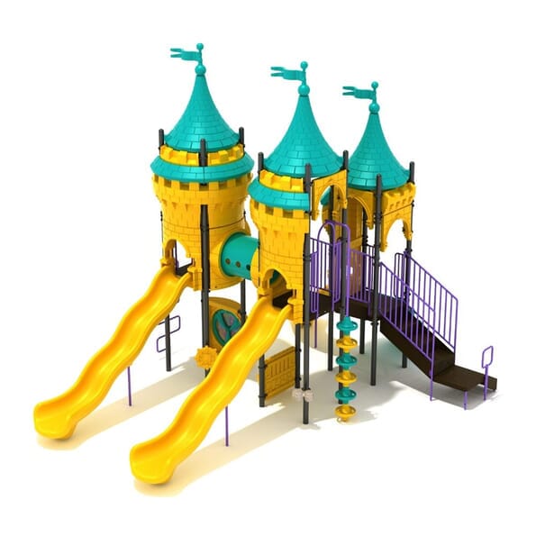Seaside Spires Castle Spark Playground Structure