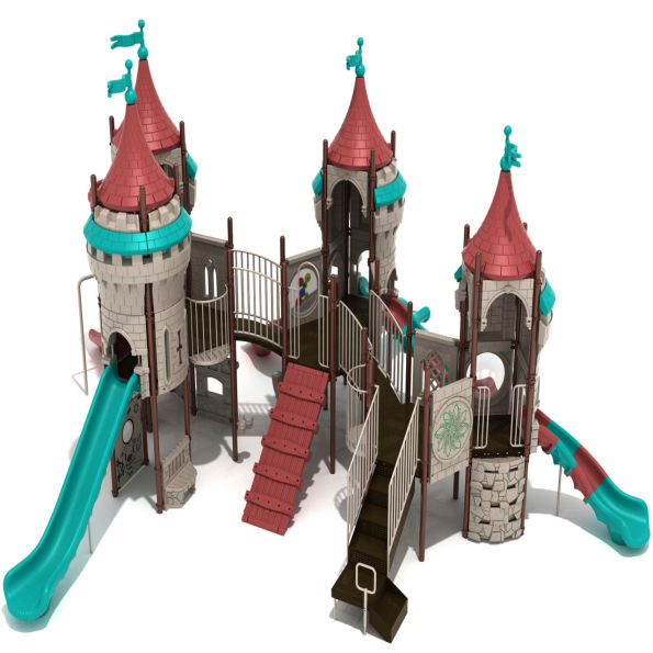 Legend of Lancelot Castle Spark Playground Structure