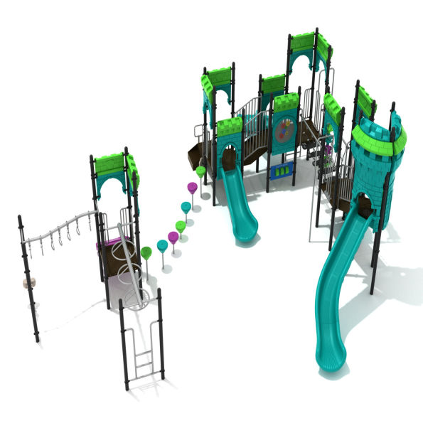 Raiding Wreckage Castle Spark Playground Structure