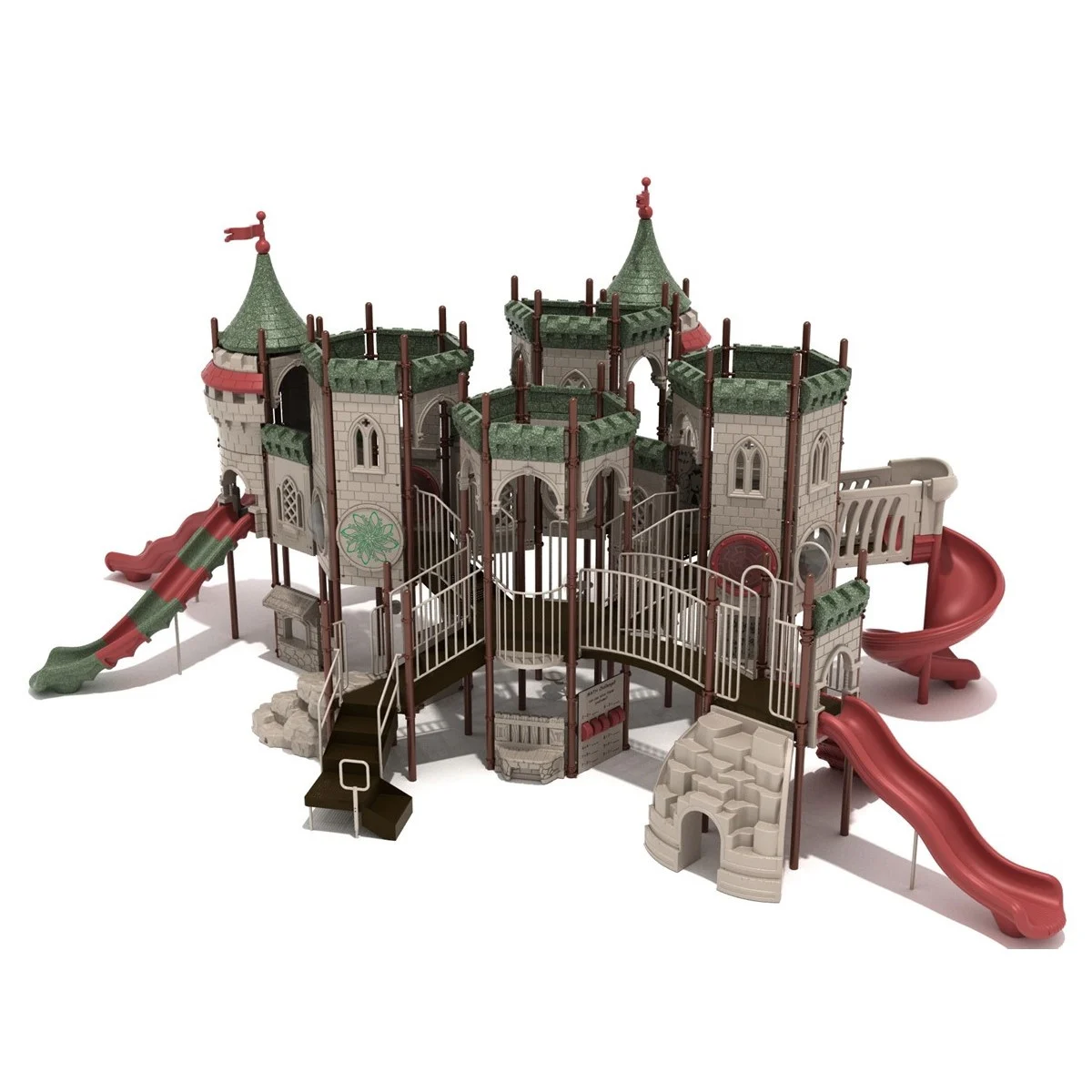 Wizard's College Castle Spark Playground Structure