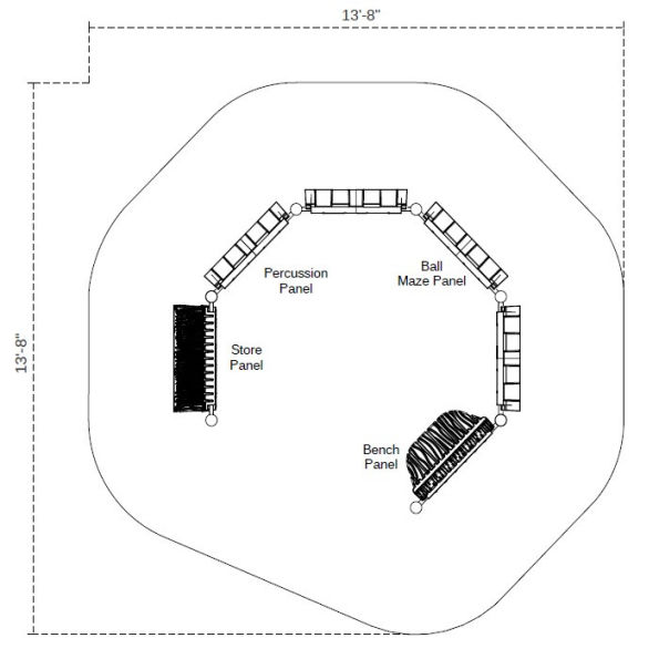 Alchemist Bunker Castle Spark Playground Structure