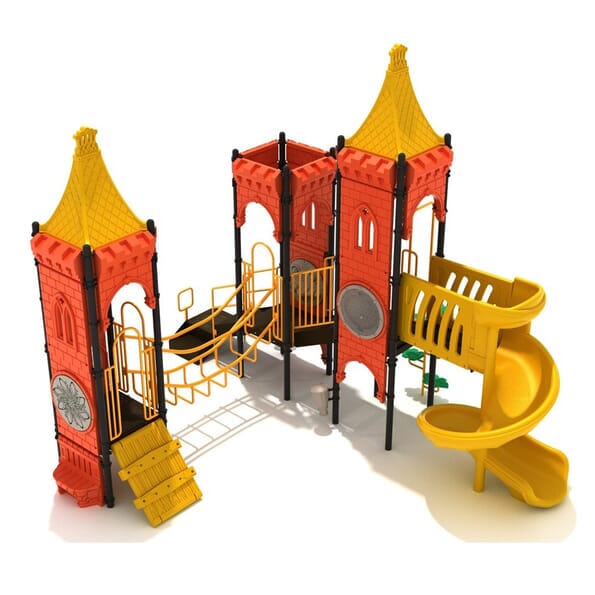 Chivalry Canyon Castle Spark Playground Structure