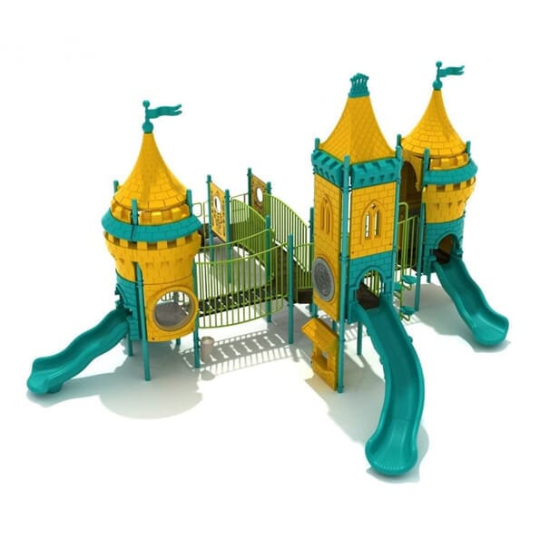 Ermine Estate Castle Spark Playground Structure