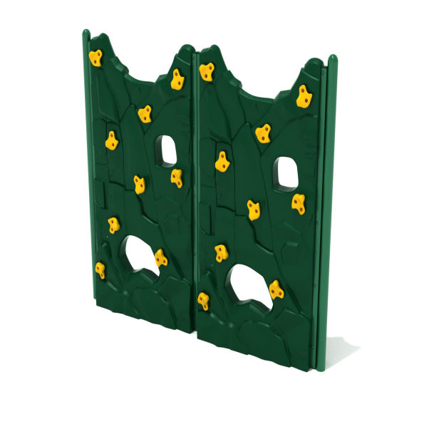Double Parallel Rock Climbing Wall
