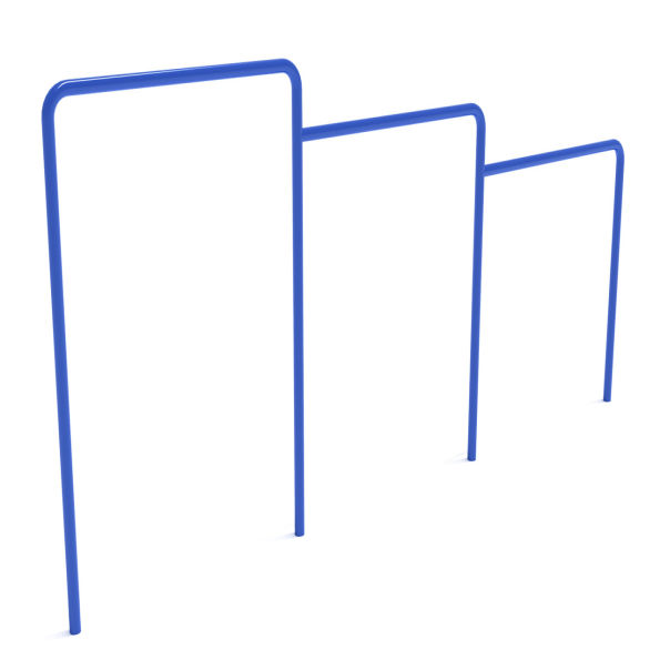 Triple Uneven Agility Bars