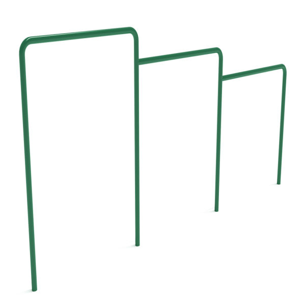 Triple Uneven Agility Bars