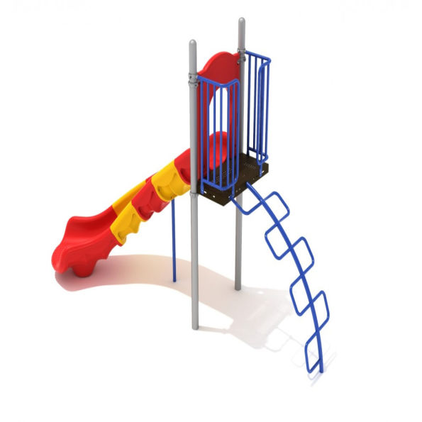 Freestanding 5' Slide with Snake Climber