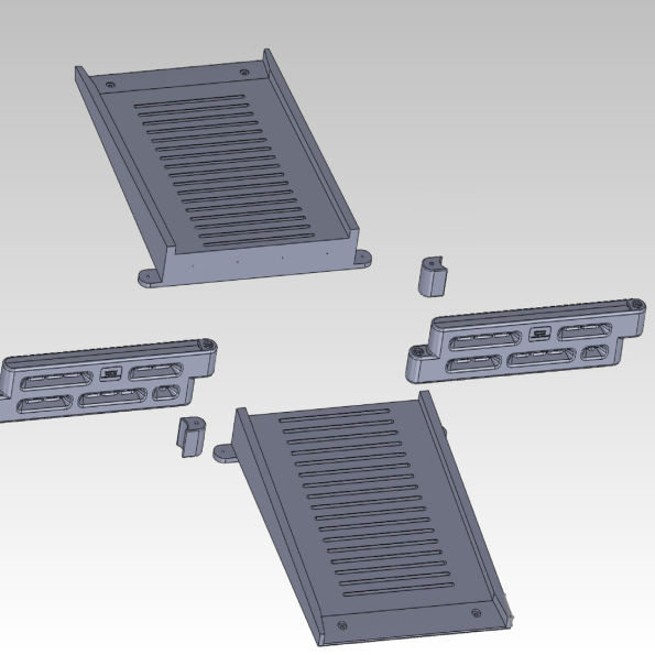 Playground Border Timber Filler End Cap