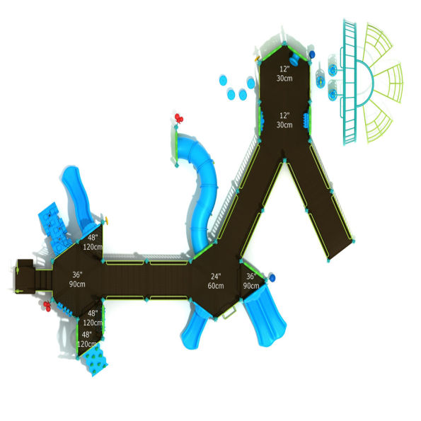 Wysteria Wilds Inclusive Play Structure