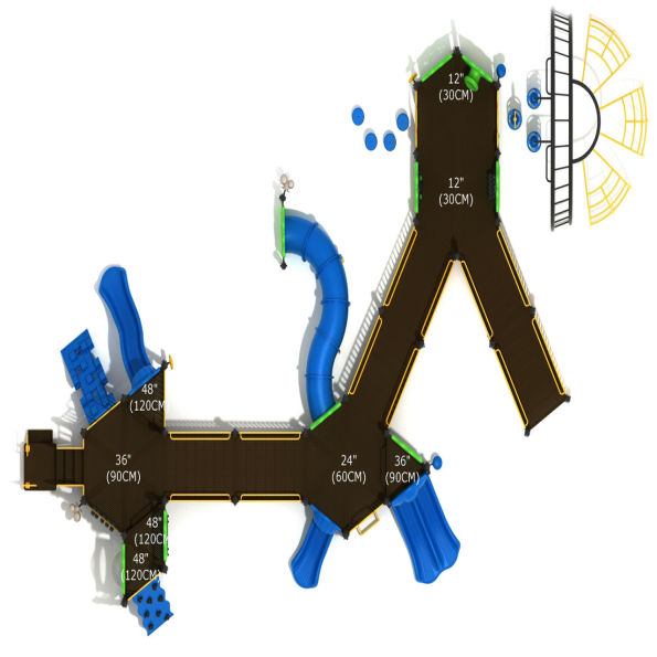 Wysteria Wilds Inclusive Play Structure