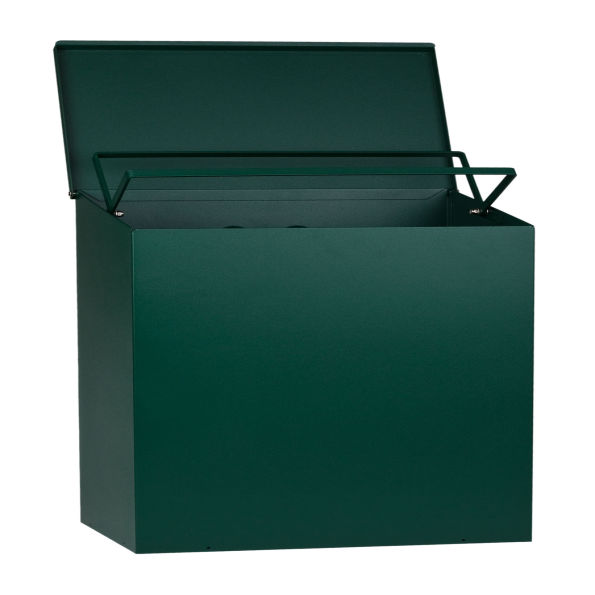 Square Waste Can with Lid- 11 Gallon