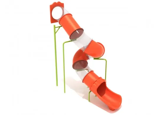 Spiral Tube DIY Slide