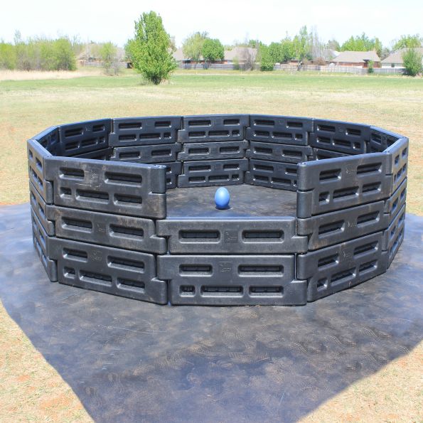 In-Ground High-Wall Gaga Ball Pit
