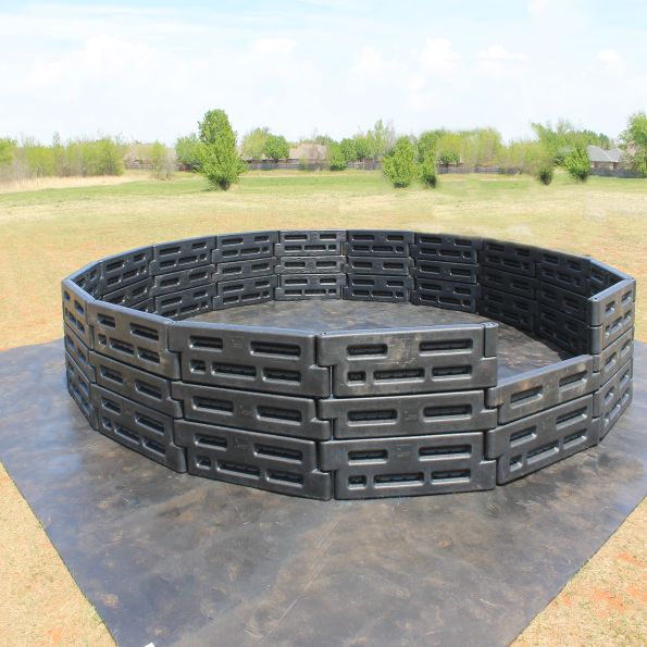 In-Ground High-Wall Gaga Ball Pit