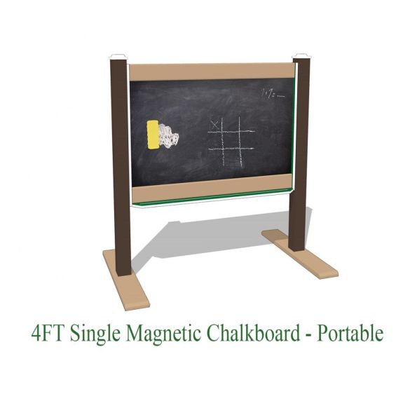 4' Magnetic Chalkboard