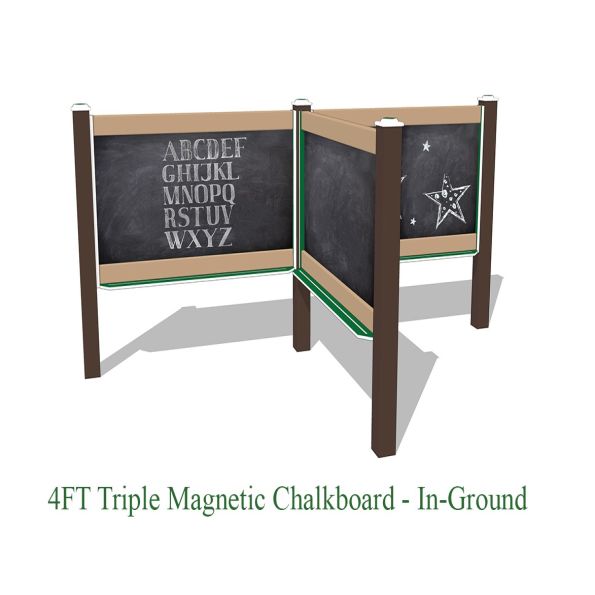 4' Magnetic Chalkboard