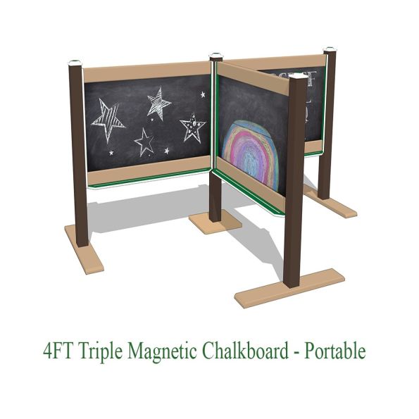 4' Magnetic Chalkboard