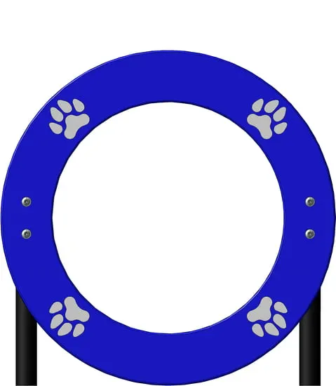 Spaniel Single Hoop Jump