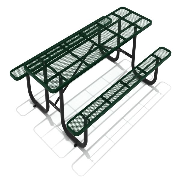 8 Ft. Expanded Steel Picnic Table