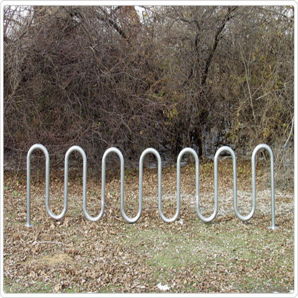 5 Loop Bike Rack Surface Mount