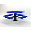 Square Picnic Pedestal T-Table thumbnail 2