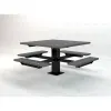 Square Picnic Pedestal T-Table thumbnail 5