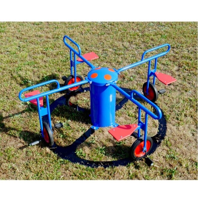 Infinity Playgrounds 4-Seat Merry Go Cycle | NoahsPlay.com