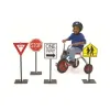 Angeles Traffic/Road Signs- Set of 4 thumbnail 1