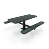6' Rectangular Single Pedestal Table thumbnail 4