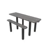 Rectangular Independent Pedestal Table thumbnail 2