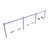 3-Bay Single Post Swings thumbnail 4