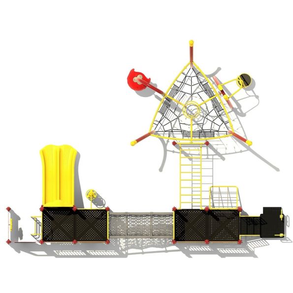 Braggs Fire Truck Themed Play Structure