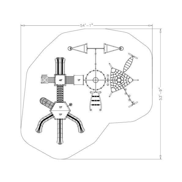 Caney Play Structure