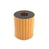 32 Gallon Standard Round Trash Receptacle thumbnail 1