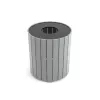 32 Gallon Standard Round Trash Receptacle thumbnail 3