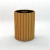 32 Gallon Heavy Duty Round Trash Receptacle thumbnail 1