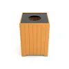 Standard Square Trash Receptacle thumbnail 1