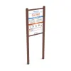 Double-Sided Safety and Welcome Sign thumbnail 3