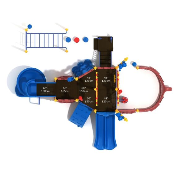 Bellcow Pirate Ship Play Structure